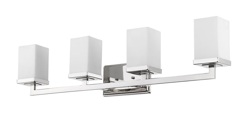 Tidal 4 Light 33.25" Vanity in Chrome