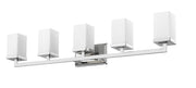 Tidal 5 Light 40" Vanity in Chrome