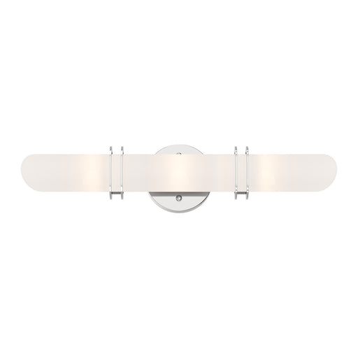 Pelham 3-Light ADA Bath Vanity Light in Polished Chrome