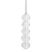 Lindley 5-Light Pendant in Polished Nickel
