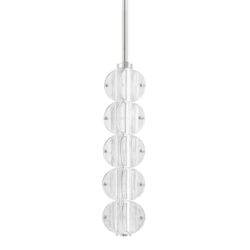 Lindley 5-Light Pendant in Polished Nickel