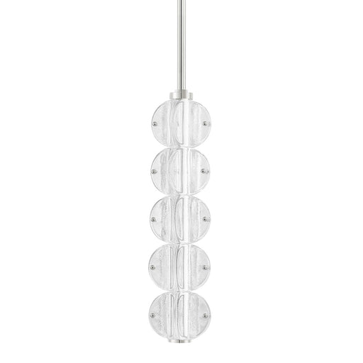 Lindley 5-Light Pendant in Polished Nickel