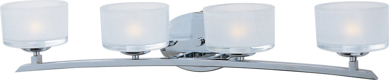 Elle 4 Light Bath Vanity Light in Polished Chrome