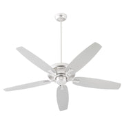 Apex Patio 56" 5-Blade Ceiling Fan in Satin Nickel