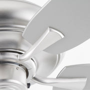 Apex Patio 56" 5-Blade Ceiling Fan in Satin Nickel