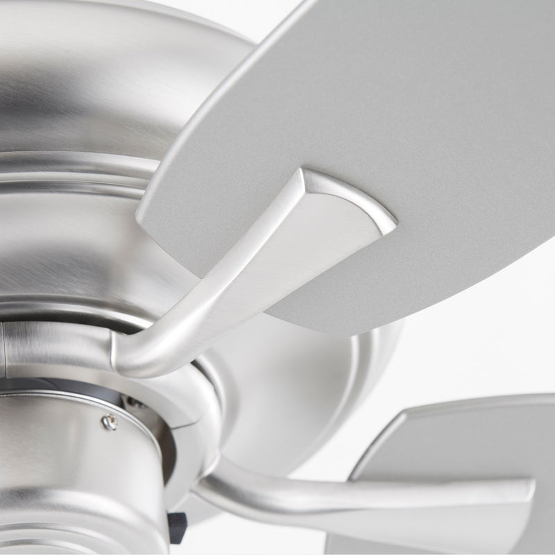 Apex Patio 56" 5-Blade Ceiling Fan in Satin Nickel