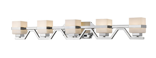 Ascend 5 Light 43.3" Vanity in Chrome