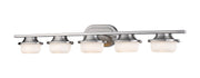 Optum 5 Light 38.7" Vanity in Brushed Nickel