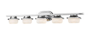 Optum 5 Light 38.7" Vanity in Chrome
