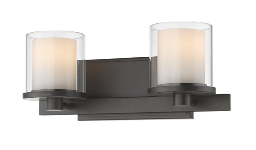 Schema 2 Light 14.5" Vanity in Bronze