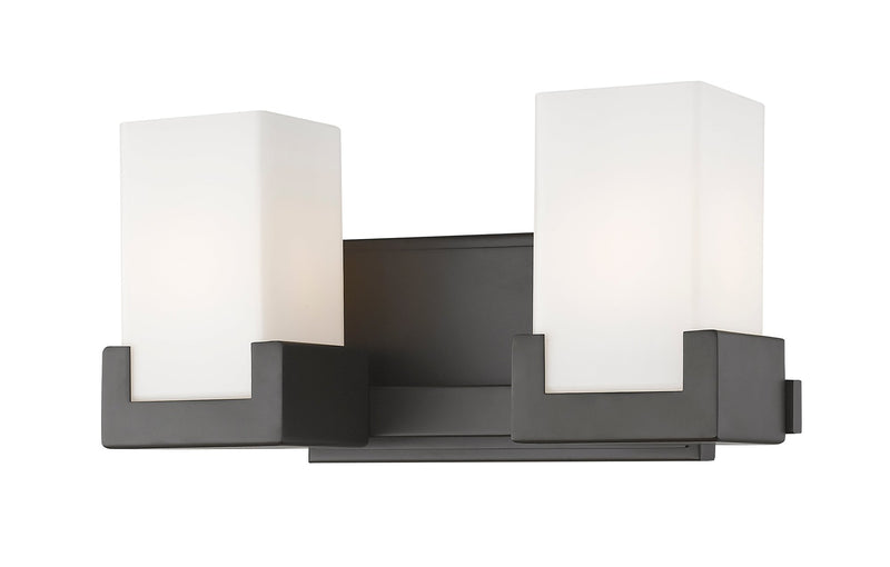 Peak 2 Light 13" Vanity in Bronze