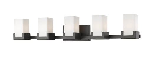 Peak 5 Light 39.63" Vanity in Bronze