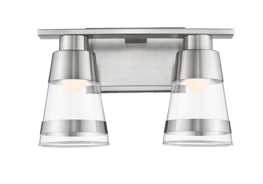 Ethos 2 Light 13" Vanity in Brushed Nickel