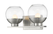 Osono 2 Light 14.25" Vanity in Brushed Nickel