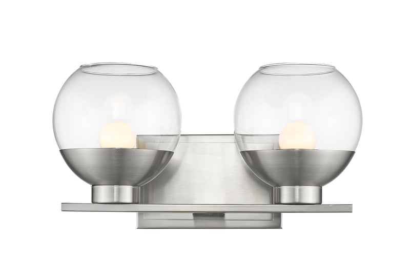 Osono 2 Light 14.25" Vanity in Brushed Nickel