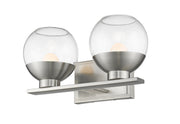 Osono 2 Light 14.25" Vanity in Brushed Nickel