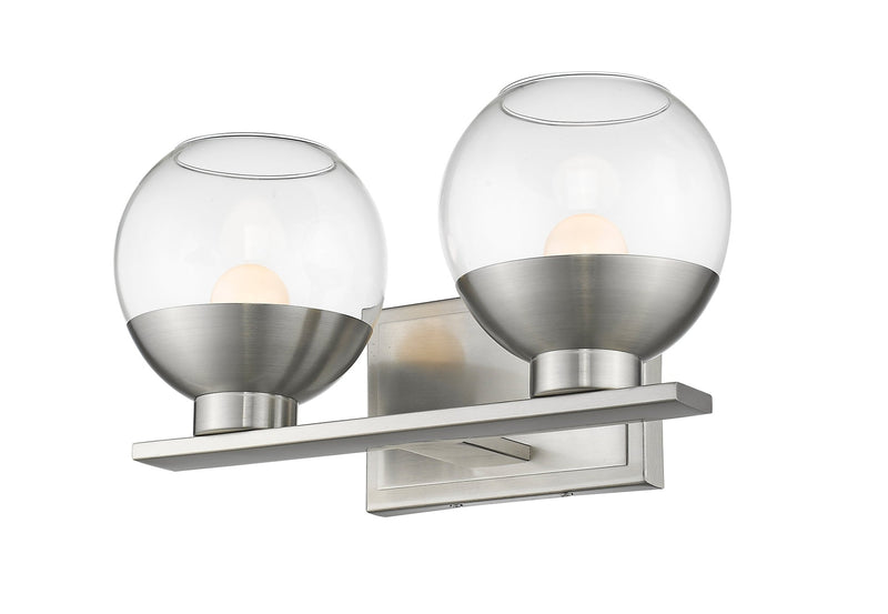 Osono 2 Light 14.25" Vanity in Brushed Nickel