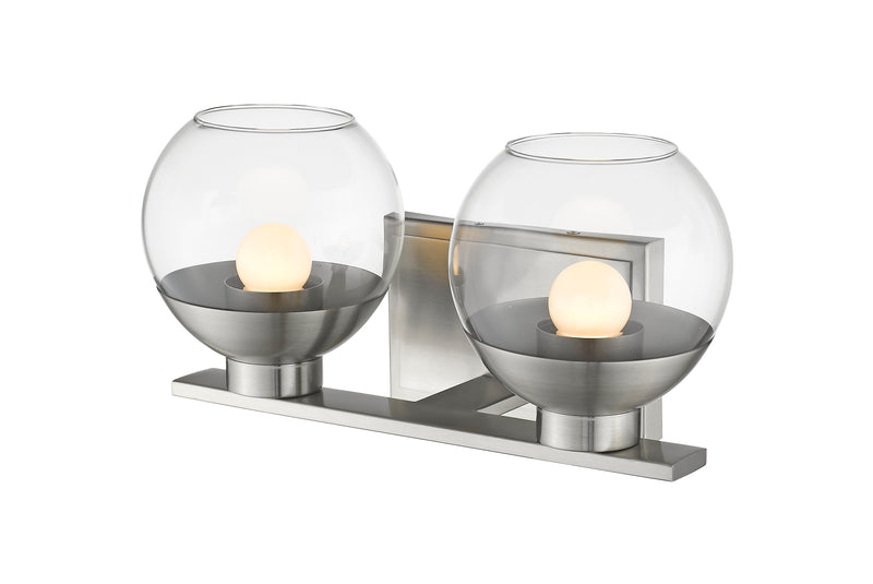 Osono 2 Light 14.25" Vanity in Brushed Nickel