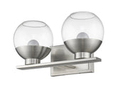 Osono 2 Light 14.25" Vanity in Brushed Nickel