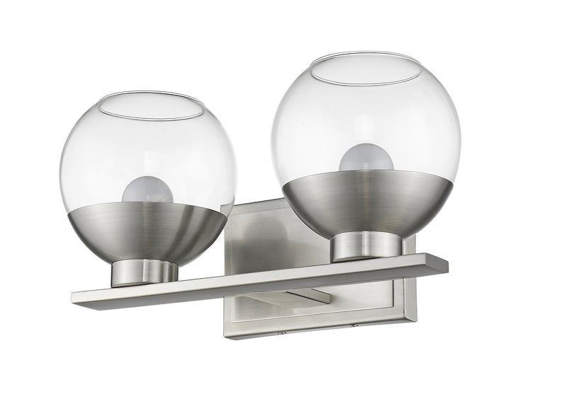 Osono 2 Light 14.25" Vanity in Brushed Nickel