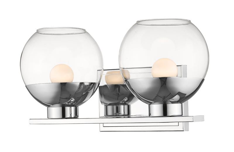 Osono 2 Light 14.25" Vanity in Chrome