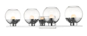 Osono 4 Light 33.2" Vanity in Chrome