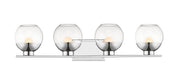 Osono 4 Light 33.2" Vanity in Chrome