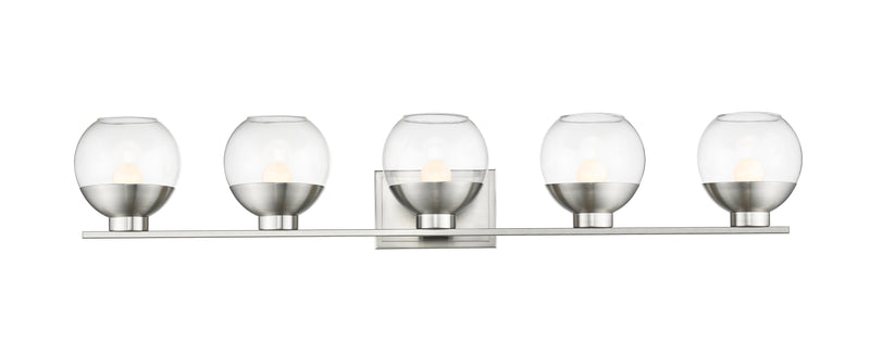 Osono 5 Light 41.1" Vanity in Brushed Nickel
