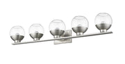 Osono 5 Light 41.1" Vanity in Brushed Nickel