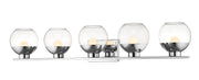 Osono 5 Light 41.1" Vanity in Chrome