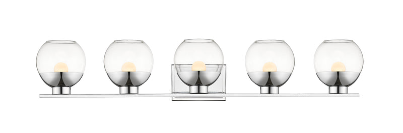 Osono 5 Light 41.1" Vanity in Chrome