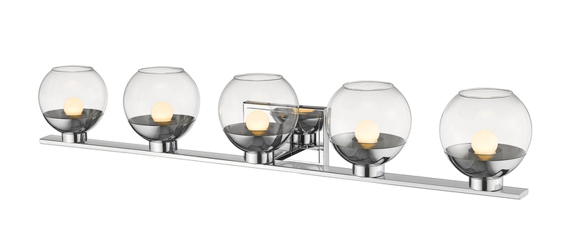 Osono 5 Light 41.1" Vanity in Chrome
