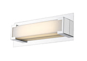 Elara 1 Light 12.8" Wall Sconce in Chrome