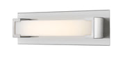 Elara 1 Light 21.7" Vanity in Brushed Nickel