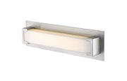 Elara 1 Light 21.7" Vanity in Brushed Nickel