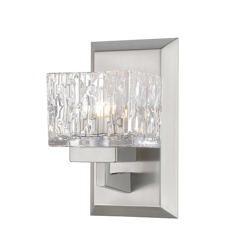 Rubicon 1 Light 4.75" Wall Sconce in Brushed Nickel