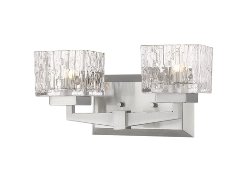 Rubicon 2 Light 13.5" Vanity in Brushed Nickel