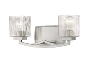 Zaid 2 Light 16" Vanity in Brushed Nickel