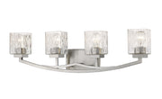 Zaid 4 Light 32" Vanity in Brushed Nickel