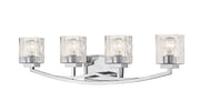 Zaid 4 Light 32" Vanity in Chrome