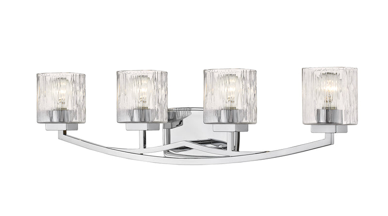 Zaid 4 Light 32" Vanity in Chrome
