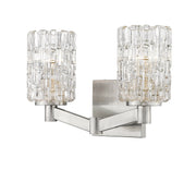 Aubrey 2 Light 13.5" Vanity in Brushed Nickel