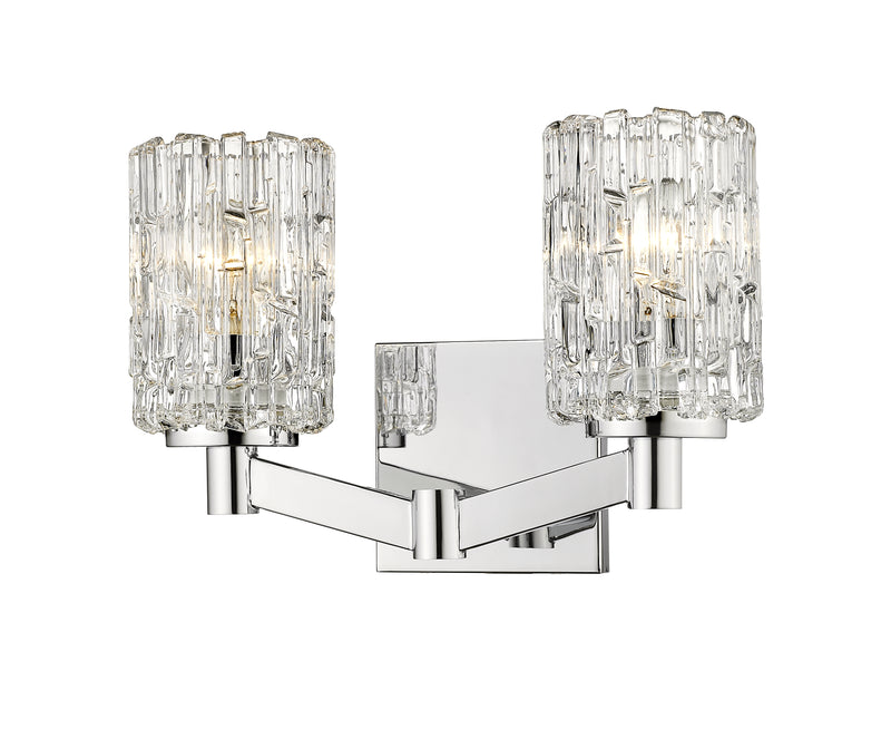 Aubrey 2 Light 13.5" Vanity in Chrome