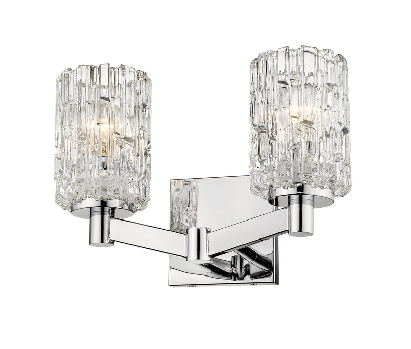 Aubrey 2 Light 13.5" Vanity in Chrome