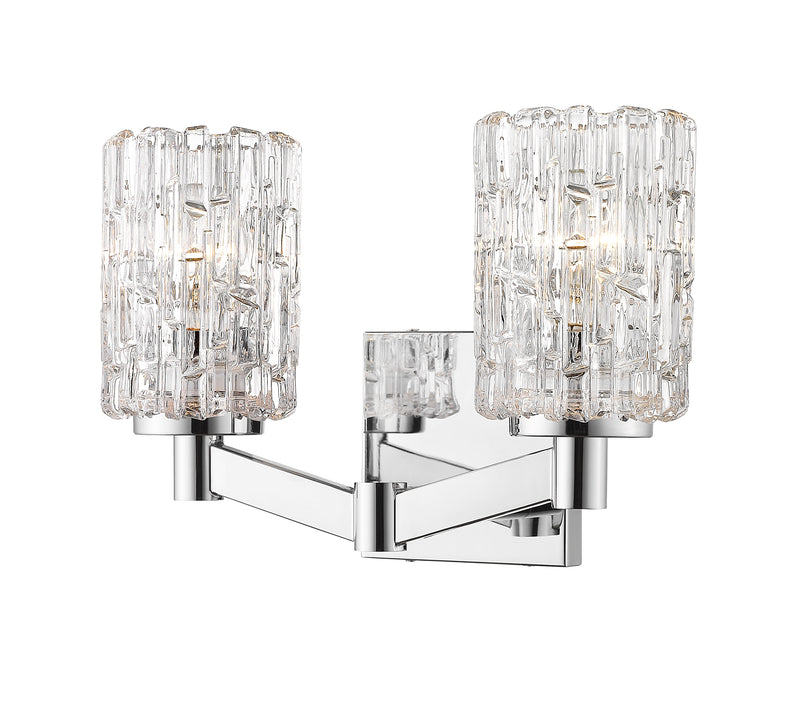 Aubrey 2 Light 13.5" Vanity in Chrome
