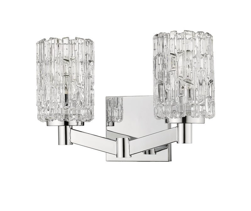 Aubrey 2 Light 13.5" Vanity in Chrome
