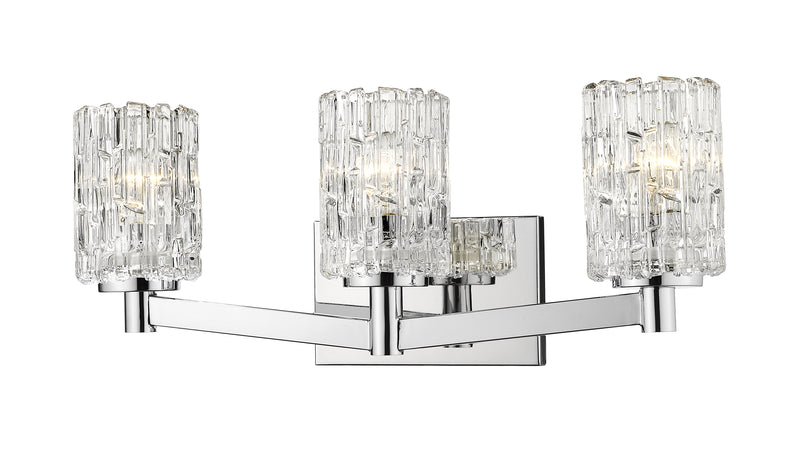 Aubrey 3 Light 22.5" Vanity in Chrome