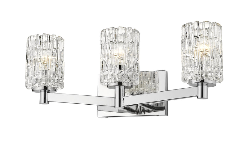 Aubrey 3 Light 22.5" Vanity in Chrome