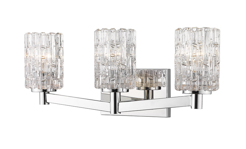 Aubrey 3 Light 22.5" Vanity in Chrome