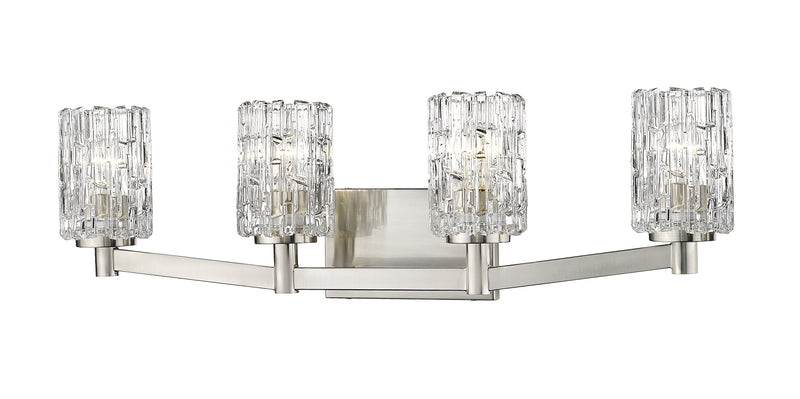 Aubrey 4 Light 31.5" Vanity in Brushed Nickel